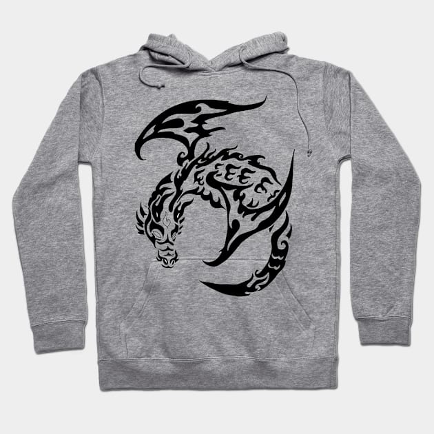 Dragon Hoodie by linesdesigns